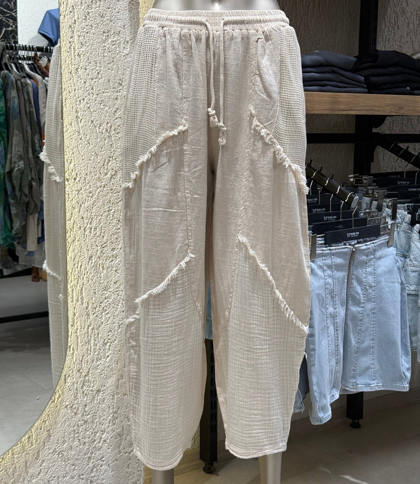 “Efil Ruh” Otantik Pis Dikiş File Cep Bodrum Keteni