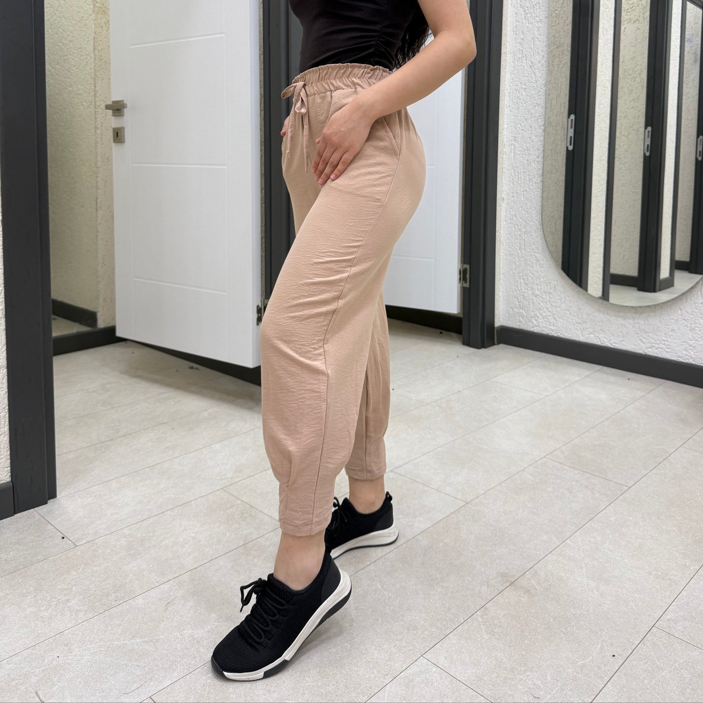 “Roma Havası" Ayrobin Kumaş İthal Pamuk Pantolon