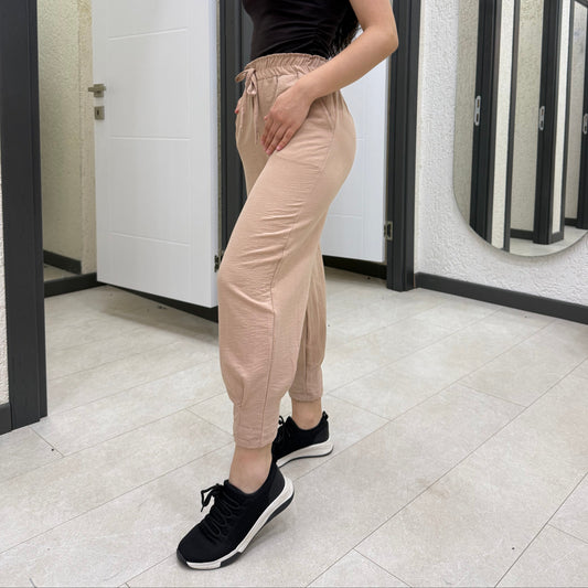 “Roma Havası" Ayrobin Kumaş İthal Pamuk Pantolon